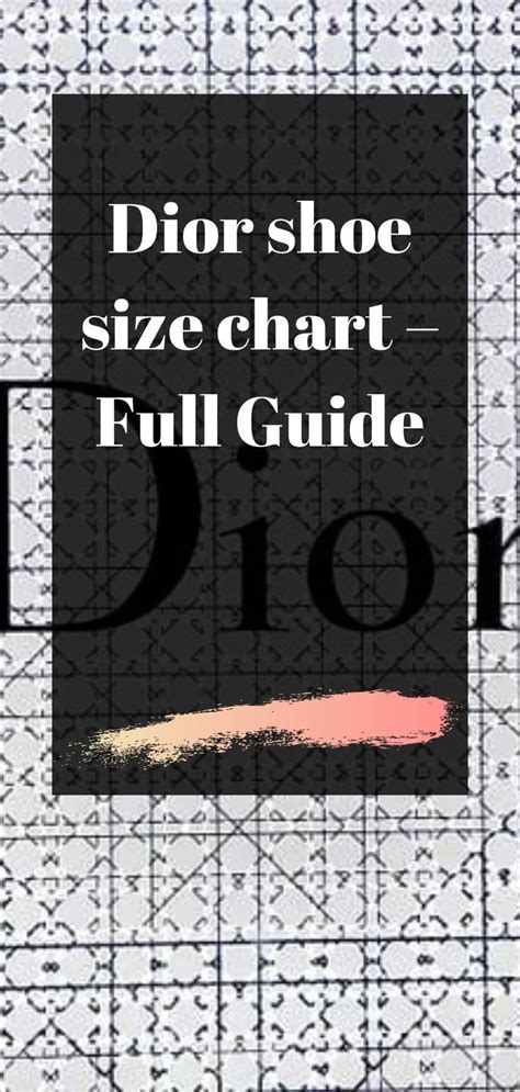 dior dimensions|givenchy shoe size chart.